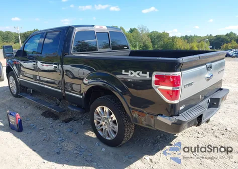 2012 Ford F-150 Platinum from USA, damaged, VIN 1FTFW1ET3CFA76587